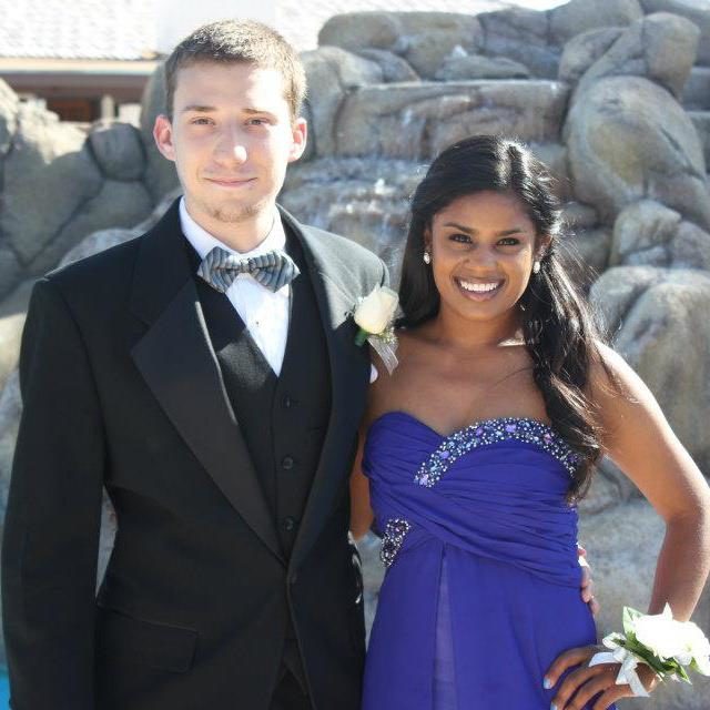 The preschool sweethearts reconnected just after freshman year of high school through a mutual friend.