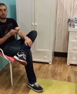 When she came back, he was caught red-handed playing on his phone instead of walking with the baby. But wait until you see what he did instead...