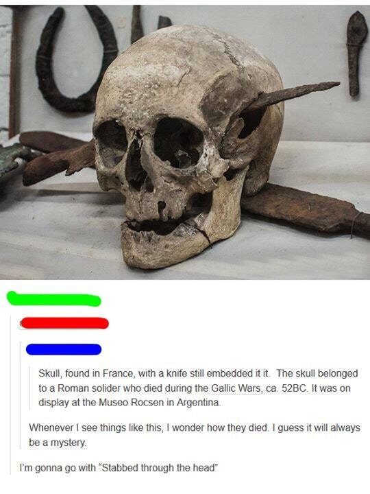 I would've never guessed.