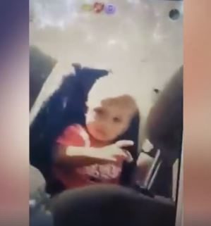 She also went on to say that the baby pulled his arms out after being strapped into the car seat. Even if that's true, she never pulled over to fix the issue.