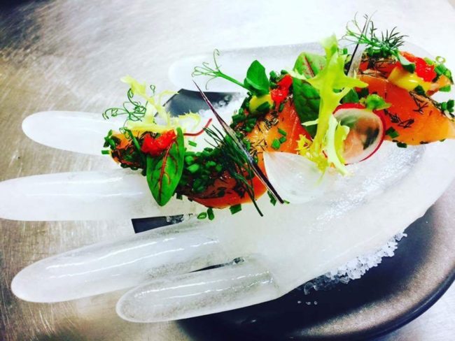 Need a frozen hand with your salad?