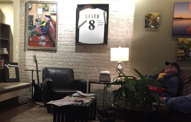 "Went to a cafe today, saw a glitch in the Matrix."