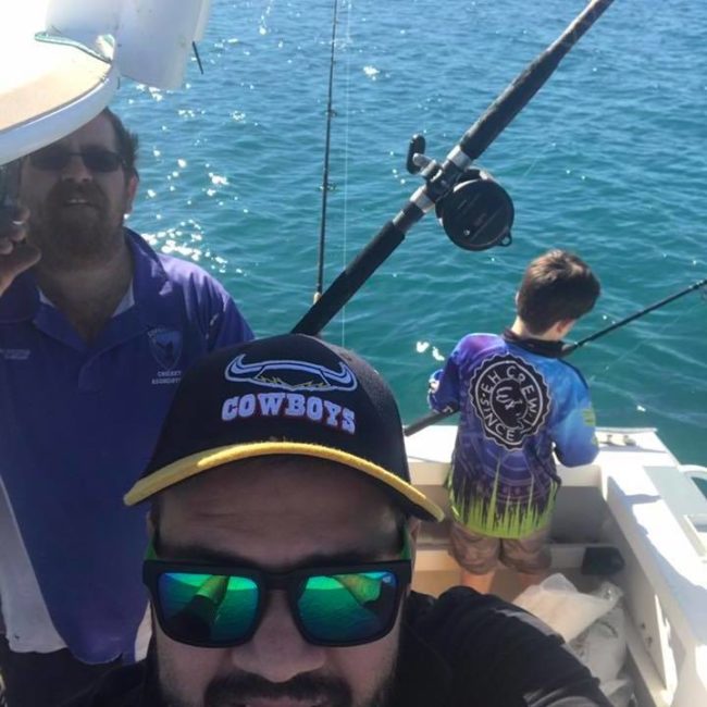 But after witnessing a giant humpback whale breaching out of the water, the avid fisherman is making waves for more than just his fishing skills.