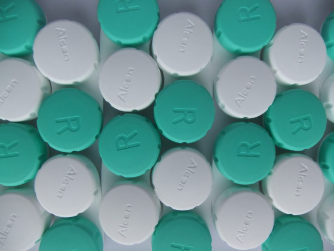 The woman had apparently been wearing monthly disposable contact lenses for 35 years and avoided the optometrist, opting to reorder online when she ran out. Doctors think her deep set eyes and poor vision in her right eye could be why they were left in.