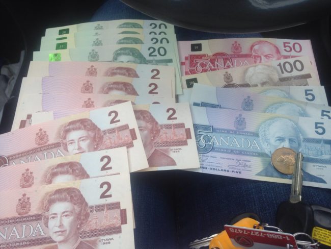 "I collect old purses from thrift stores. I used one yesterday for the for time. I pulled this out of a hard to see zip pocket in the side."