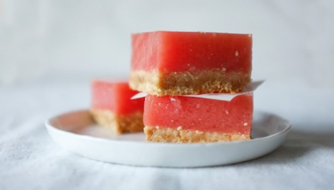 Parents and kids alike will be begging for more when you bring these scrumptious watermelon bars to your kid's next school bake sale.