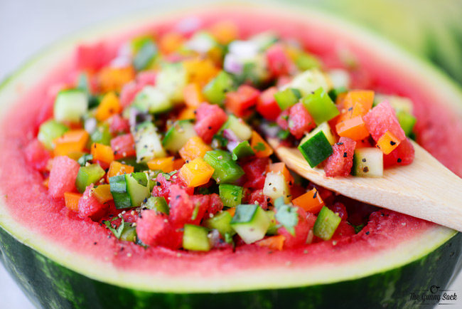 If you're a fan of pineapple salsa, then you'll love its watermelon counterpart.