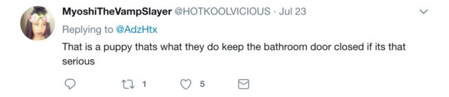 Others chimed in saying that his teaching opportunity was worthless and that Luna would not learn and would probably make a similar mess again.