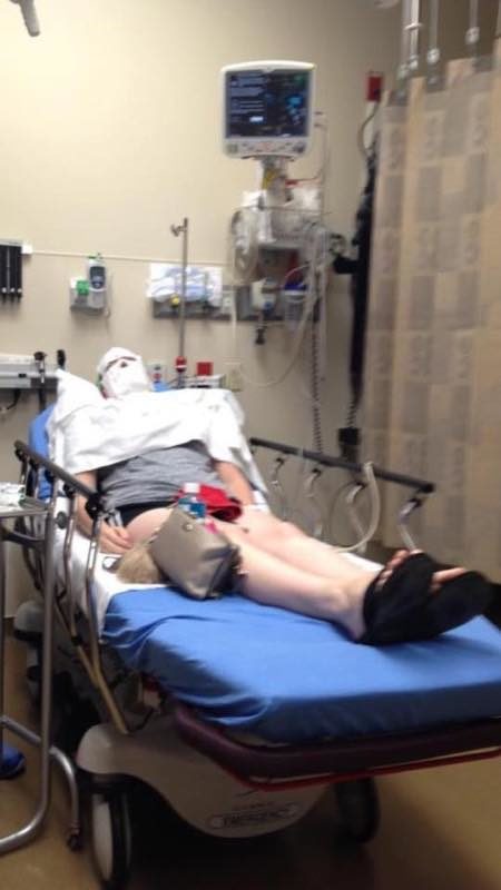 Brawley had to go to the emergency room and is fortunately doing okay now, but she wanted to warn anyone who has the candles about how dangerous they might be.