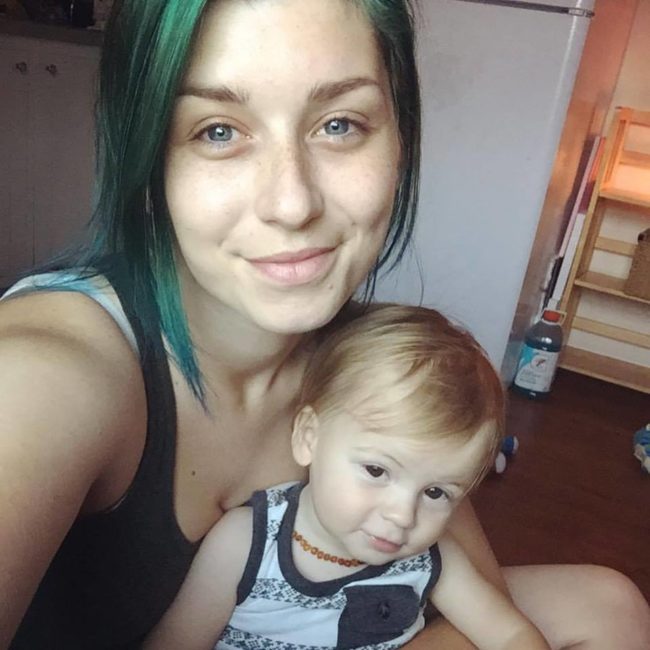 Taylor Myers is a young mom with a son and daughter. Her daughter has ADHD, which can make her difficult in public sometimes. 