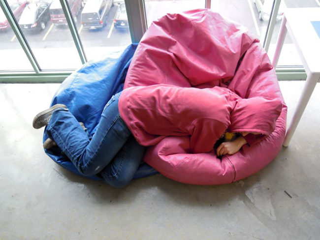 This is perfect...until someone sits on you.