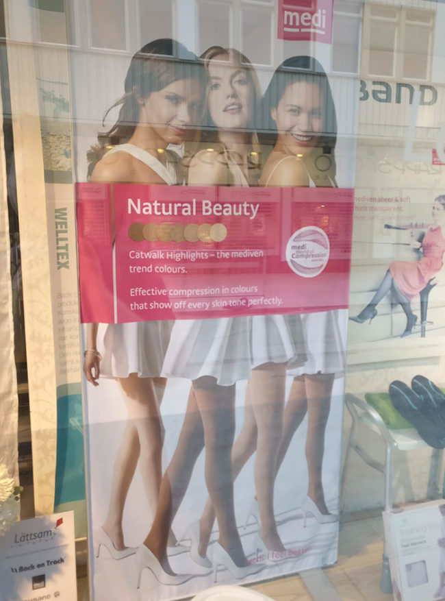 Wait, how many legs do human women have?