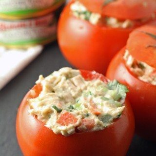 You can stuff tomatoes with just about anything. But to help kick up the heat on your classic tuna-stuffed tomatoes, be sure to add a hint of jalapeño.
