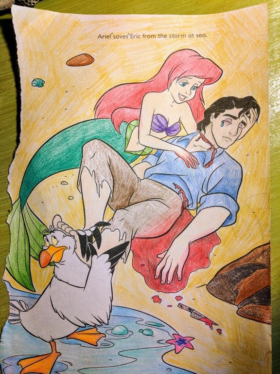 "Now my prince will never leave me."