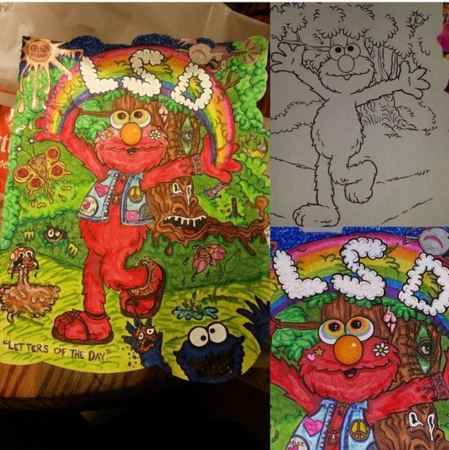 Tickle Me Elmo? More like Trip Me Out Elmo.