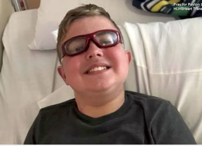 In his first few years of life, the brave boy endured numerous open-heart surgeries.