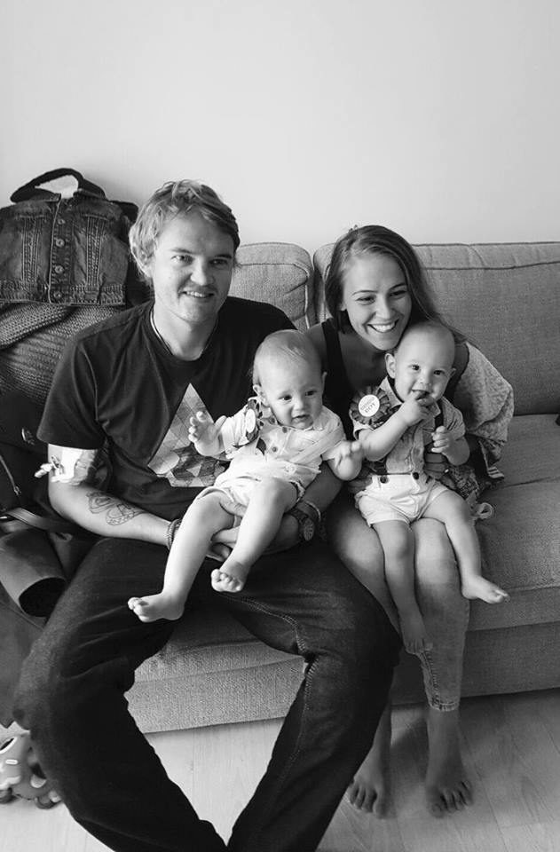 That's why he decided to ask his girlfriend and the mother of his twins, Lizzie Holt, a very important question.