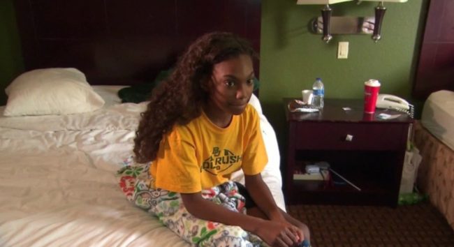 Tyler Frank is just 14 years old, and during the hurricane she suffered a sickle cell crisis, which caused her body to seize. She had a hard time getting oxygen, and getting through to 9-1-1 was impossible.