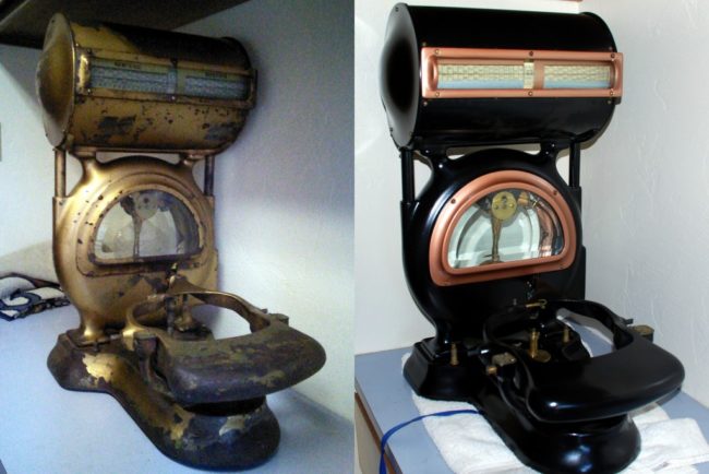 The Toledo company still makes scales today, but this old one needed some TLC.