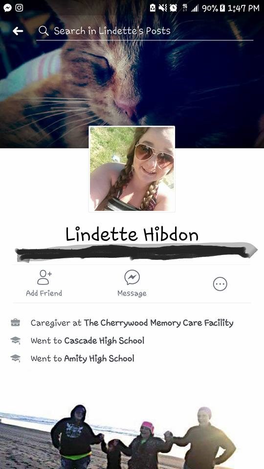 The disgusted friend posted what she read in Hibdon's journal online. Be warned that what this woman wrote is extremely graphic and upsetting. Read at your own risk.