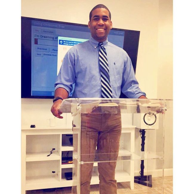 "Did my friend piss his pants? Nope, it's just the reflection of the chairs in the room."