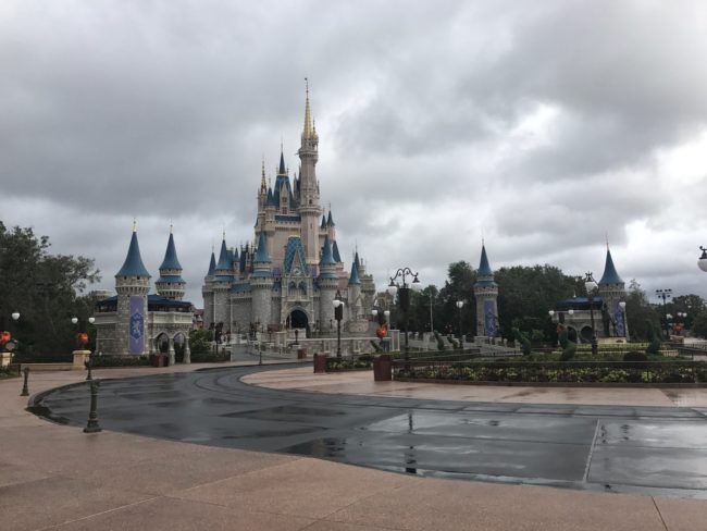 Just 24 hours after Irma hit, Cinderella's castle remained relatively unharmed, but the same can't be said for the rest of the park.