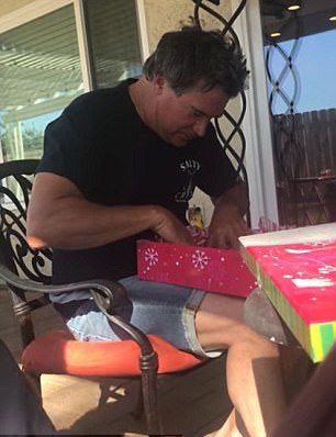 With the big day underway, Collins surprised High with a gift.