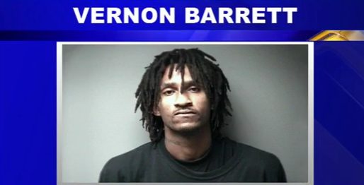 The two men were arguing when police got there and arrested them, but thankfully, nobody was hurt. Barrett Jr. was charged with child endangerment and inducing panic, while Santiago was charged with using weapons while intoxicated.