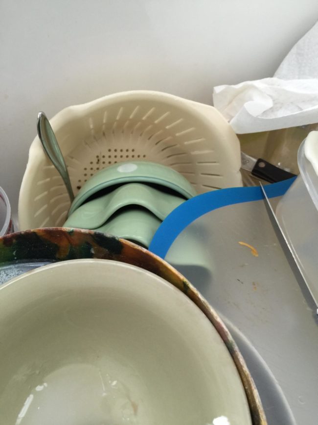 "Found a stormtrooper when I was doing the dishes."