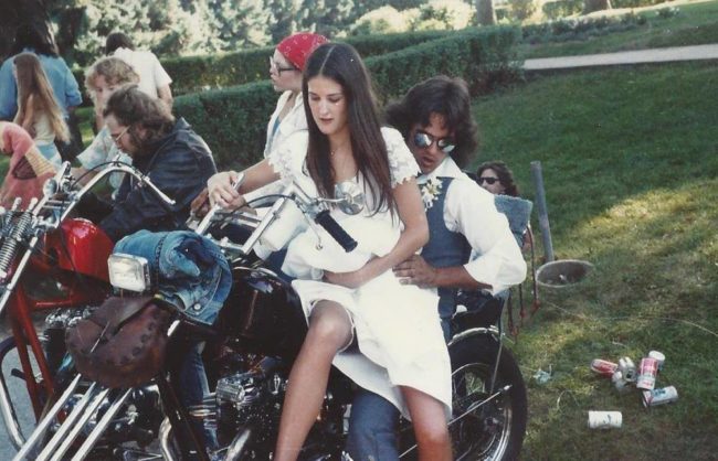 "My mom and dad on their wedding day - 1980."