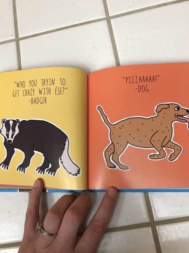 Suffice it to say she was mortified when she heard.