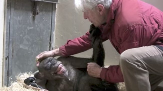 Initially Mama took some time to recognize her old friend, but when she did finally connect the dots, she couldn&rsquo;t help but put on a huge smile.