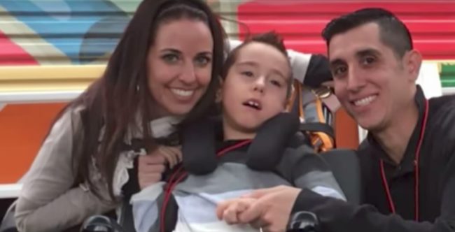 Eight-year-old Anthony Alfano has cerebral palsy and has been in a wheelchair all his life. His parents have gotten pretty creative to help him have some awesome costumes.