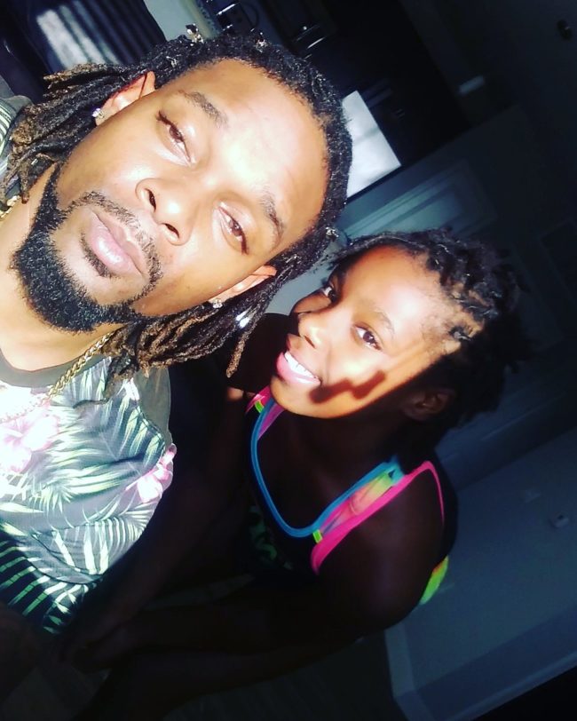 We all know where this girl's beautiful eyes came from.