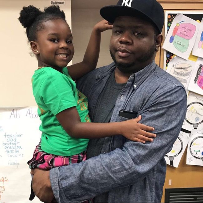 This precious diva clearly has Dad wrapped around her finger.