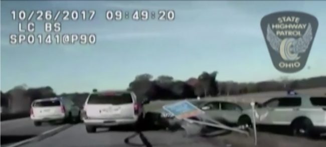 It was short-lived, though, since police managed to catch him.