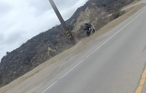 Motorcyclists flock to Mulholland Drive for a fun ride, but most are unused to the twists and turns. Going at high speeds can throw a rider off balance.