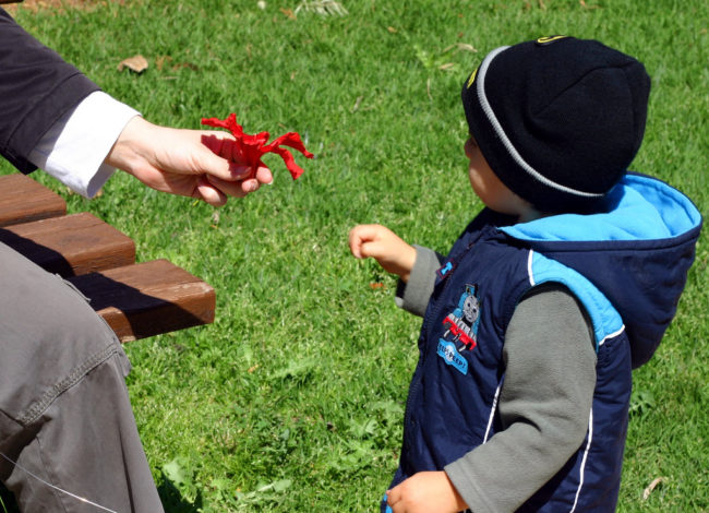 "My father was 48 and my mother was 44 when I was born. The greatest benefit is the wisdom of having older parents; my father is a true patriarch, he had lived a rich, full life before my brother and I were ever born."