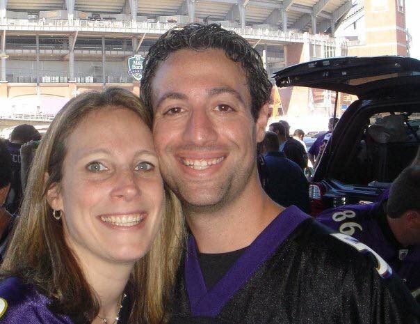 "They graduated together from the School of Business and then moved apart for almost four years. Their love kept them strong despite the distance and they were married on the 8th anniversary of their first date. Their wedding night was the first night they spent in their new home. They made and are raising three beautiful, truly special children and have amazing and loving friends and family."