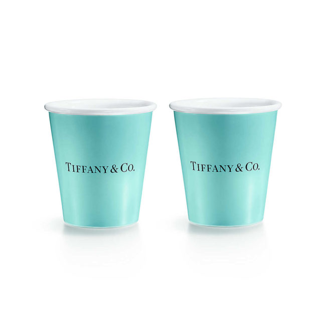How about a paper cup with a price tag of $95? (Don't worry, it's actually made of bone china.)