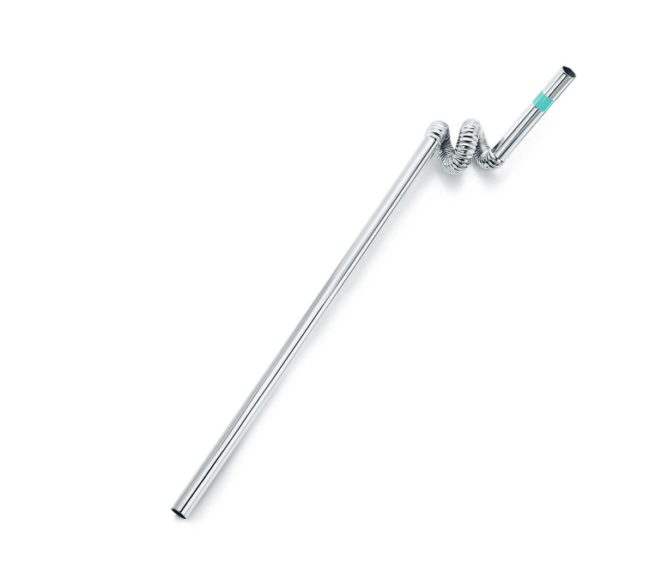 Want something a bit more useful and affordable? This sterling silver straw will only run you about $250.