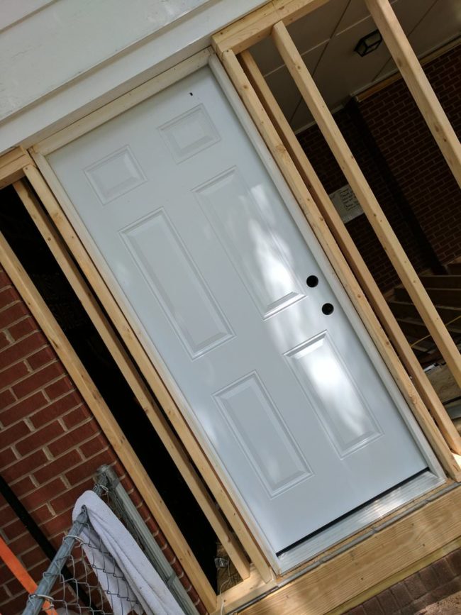 Knock, Knock! What's a house without a door?