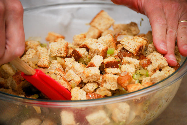 Thanksgiving Stuffing In The Slow Cooker