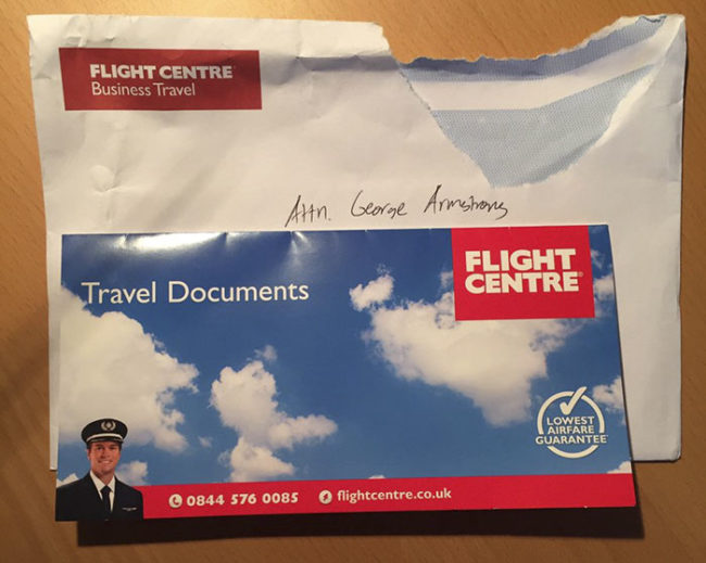What he didn't realize was that he'd consulted with the travel agency...