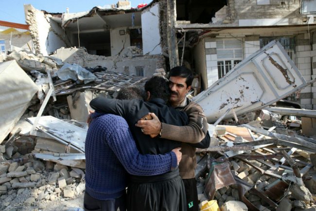 The devastation from the earthquake was widespread, even leading to multiple major landslides that made searching for and rescuing victims that much more difficult.