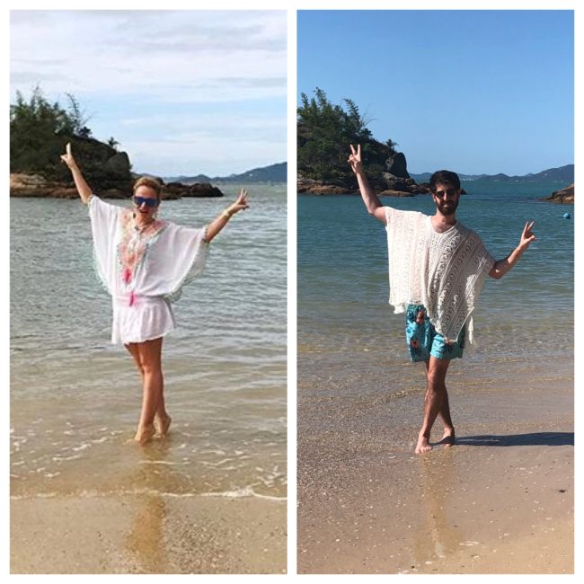 Imgur user gilbertjasono's wife told him about their hotspot destination on their honeymoon, so he decided to have a little bit of fun.