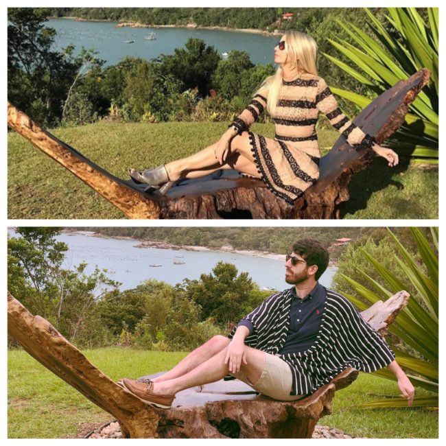 We can only assume that Gilbert's wife knew what she was getting into when she married him.