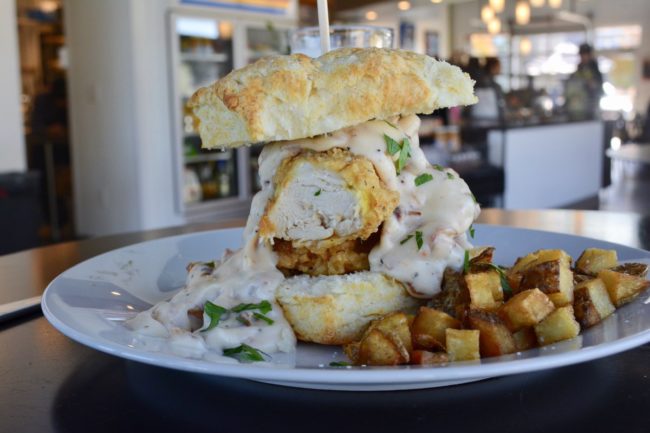 "What do you think of my Chicken and Biscuits?" - @chef___DU