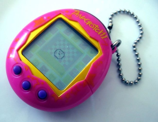 1997: Tamagotchis, the must-have handheld digital pets released by Bandai in 1996. They became one of the biggest toy fads of the 1990s and early 2000s, with over 76 million being sold worldwide as of 2010.