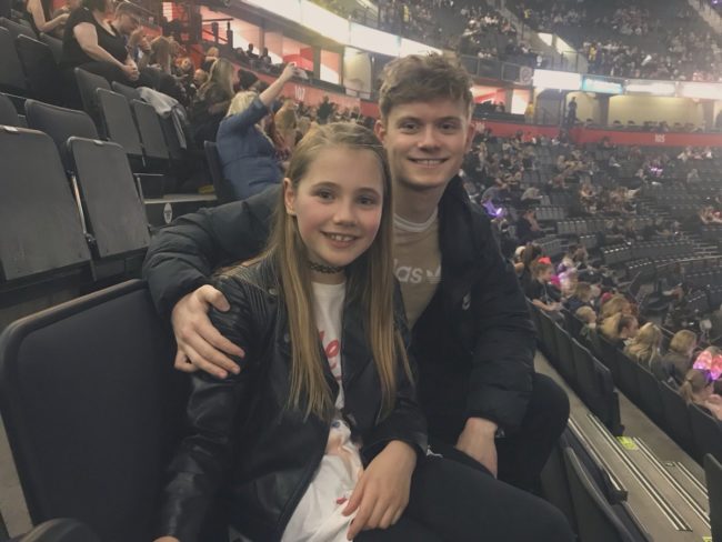 "Tonight I brought my sister back to Manchester Arena for the first time since the Ariana Grande concert, and thanks to Little Mix bad memories were replaced with great ones," he wrote on Twitter.